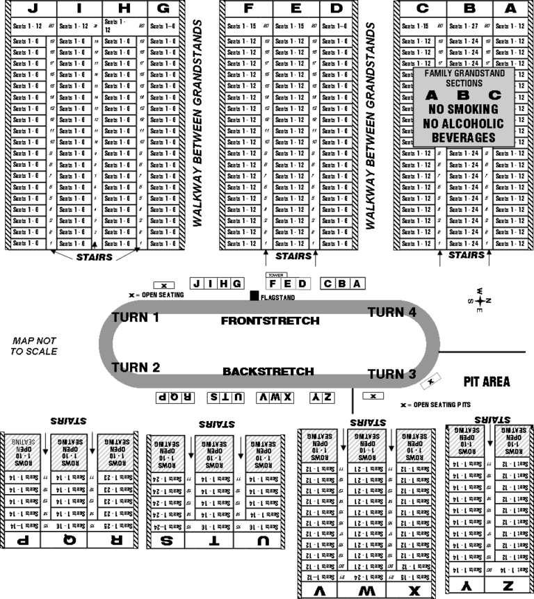 Seating Chart – Florence Speedway