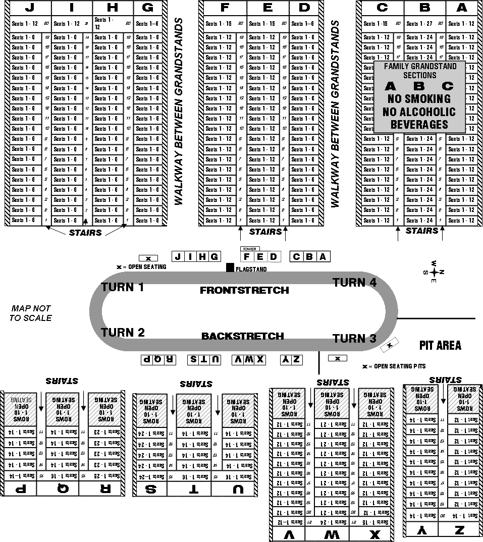 Seating Chart – Florence Speedway