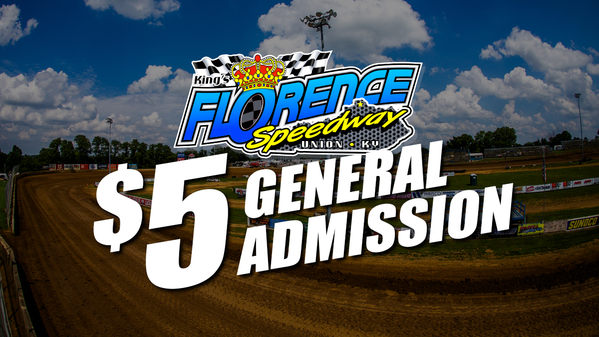 Florence Speedway Hosts $5 General Admission Night on June 19