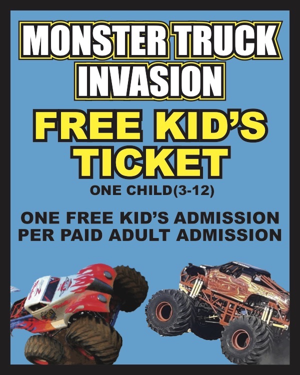 Florence SC November 4th, 2023 - Family and Kid Friendly 2xtreme Monster  Trucks Live Show